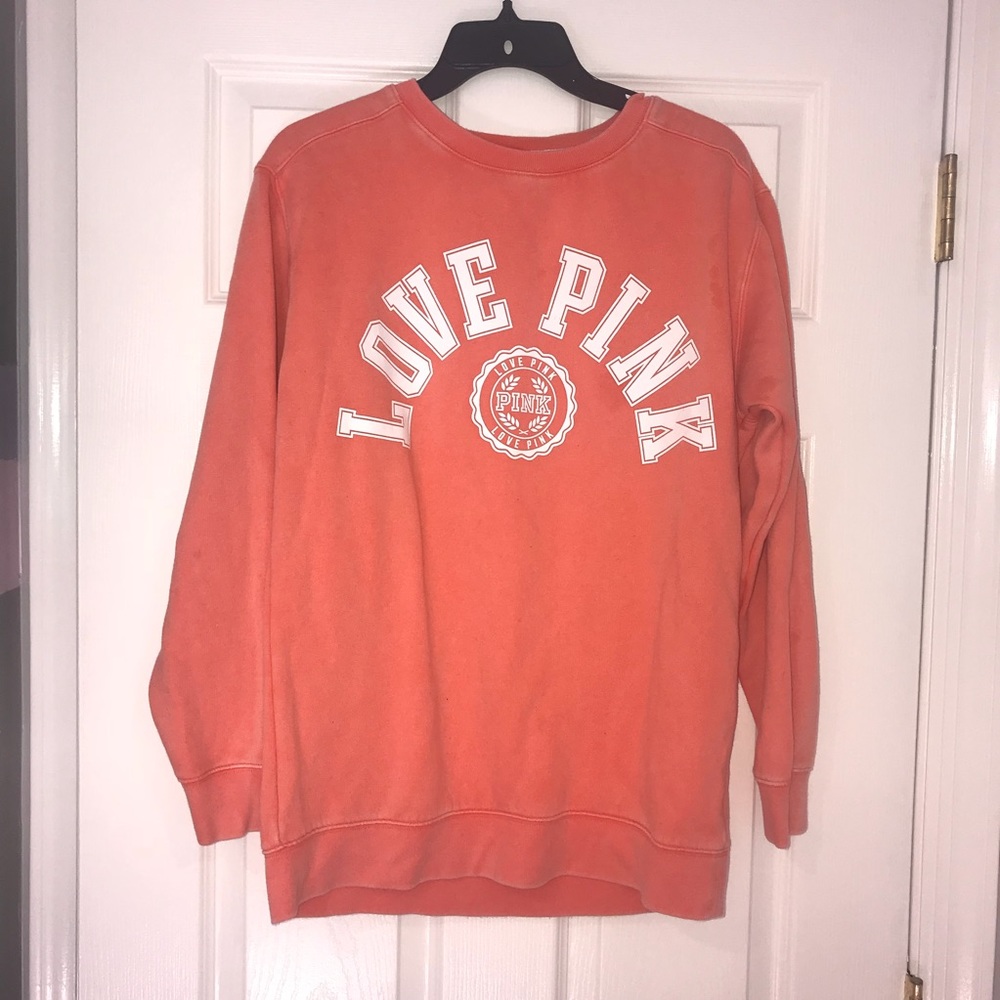 Victoria Secrets Pink “love pink” peach color